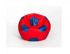 Кресло-мешок Мяч малый красно-синее в Березниках - berezniki.ok-mebel.com | фото 1