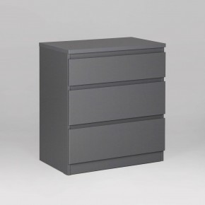 2.03.02.060.4 КАСТОР комод 3 ящика RU серый в Березниках - berezniki.ok-mebel.com | фото