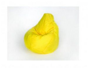 Кресло-мешок Груша малое желтое в Березниках - berezniki.ok-mebel.com | фото 1