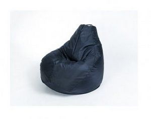 Кресло-мешок Груша большое черное в Березниках - berezniki.ok-mebel.com | фото 1