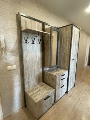 АМЕЛИ Прихожая (Дуб Юкон/Бетон темный) в Березниках - berezniki.ok-mebel.com | фото 4