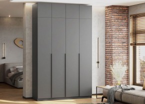 Антресоль 1600 «ШК-5» Графит серый в Березниках - berezniki.ok-mebel.com | фото 4