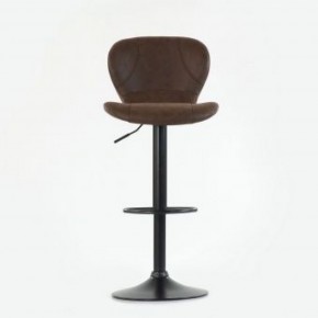 Барный стул Barneo N-86 Time / Black / VPU Brown Vintage коричневый винтаж PK970-18 в Березниках - berezniki.ok-mebel.com | фото 3
