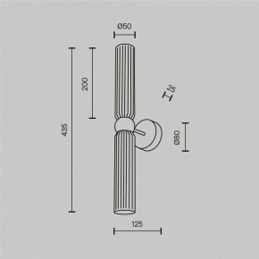 Бра Maytoni Antic MOD302WL-02CG1 в Березниках - berezniki.ok-mebel.com | фото 3