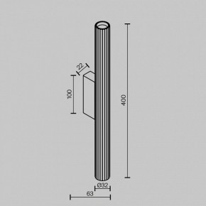 Бра Maytoni Calipso C082WL-12W2.7K-B в Березниках - berezniki.ok-mebel.com | фото 4