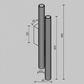 Бра Maytoni Calipso C082WL-24W2.7K-B в Березниках - berezniki.ok-mebel.com | фото 5