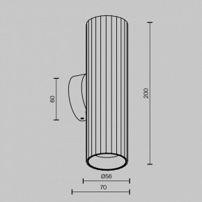 Бра Maytoni Calipso C106WL-02-GU10-B в Березниках - berezniki.ok-mebel.com | фото 6