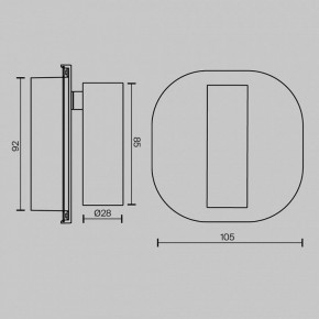 Бра Maytoni Ego C175WL-9W-2.7-4K-B в Березниках - berezniki.ok-mebel.com | фото 4