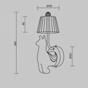 Бра Maytoni Senor Alpaca MOD377WL-L6W3K в Березниках - berezniki.ok-mebel.com | фото 9