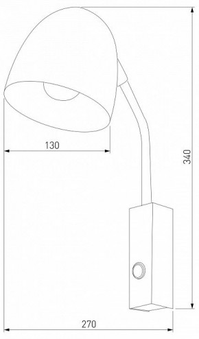 Бра TK Lighting Soho 4167 Soho Black в Березниках - berezniki.ok-mebel.com | фото 2