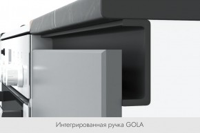 БЬЯНКА Кухонный гарнитур 1,6 белый/лиственница охотская/смоки софт в Березниках - berezniki.ok-mebel.com | фото 3