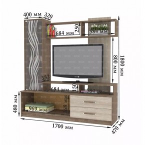 ДАРЬЯ Гостиная (Крафт серый/Крафт белый) в Березниках - berezniki.ok-mebel.com | фото 8