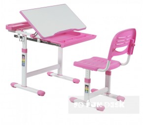 Комплект парта + стул трансформеры Cantare Pink в Березниках - berezniki.ok-mebel.com | фото 1
