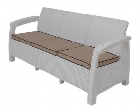 Диван Yalta Premium Sofa 3 Set (Ялта) белый (+подушки под спину) в Березниках - berezniki.ok-mebel.com | фото 1