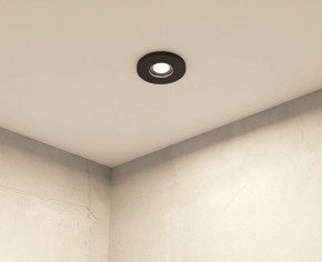 DK2036-BK Встраиваемый светильник влагозащ., IP 44, до 15 Вт, GU10, LED, черный, алюминий в Березниках - berezniki.ok-mebel.com | фото 6