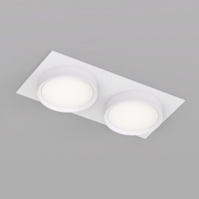 DK2092-WH Встраиваемый светильник FLAT, IP 20, до 15 Вт, GX53, LED, белый, алюминий в Березниках - berezniki.ok-mebel.com | фото 2