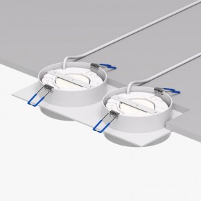 DK2092-WH Встраиваемый светильник FLAT, IP 20, до 15 Вт, GX53, LED, белый, алюминий в Березниках - berezniki.ok-mebel.com | фото 4