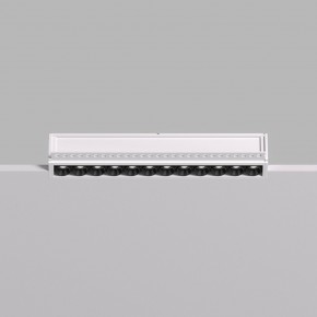 DK2532-WB Встраиваемый светильник SPACE со светодиодом под шпатлевку L240mm 220V 20W 38° 4000К IP20 белый/черный алюминий в Березниках - berezniki.ok-mebel.com | фото 3
