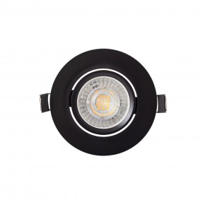 DK3020-BK Встраиваемый светильник, IP 20, 10 Вт, GU5.3, LED, черный, пластик в Березниках - berezniki.ok-mebel.com | фото