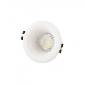 DK3024-WH Встраиваемый светильник, IP 20, 10 Вт, GU5.3, LED, белый, пластик в Березниках - berezniki.ok-mebel.com | фото 1