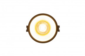 DK3026-BG Встраиваемый светильник, IP 20, 10 Вт, GU5.3, LED, черный/золотой, пластик в Березниках - berezniki.ok-mebel.com | фото 2