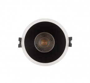 DK3026-WB Встраиваемый светильник, IP 20, 10 Вт, GU5.3, LED, белый/черный, пластик в Березниках - berezniki.ok-mebel.com | фото