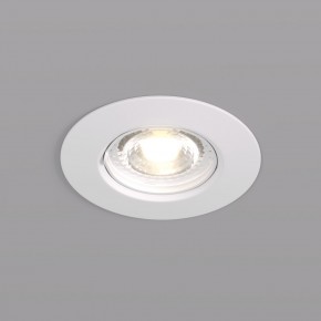 DK3028-WH Встраиваемый светильник, IP 20, 10 Вт, GU5.3, LED, белый, пластик в Березниках - berezniki.ok-mebel.com | фото