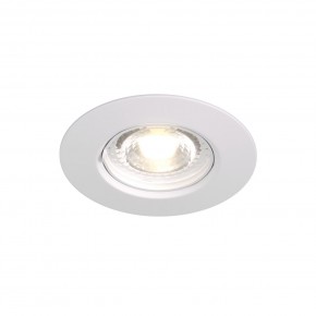 DK3028-WH Встраиваемый светильник, IP 20, 10 Вт, GU5.3, LED, белый, пластик в Березниках - berezniki.ok-mebel.com | фото 5