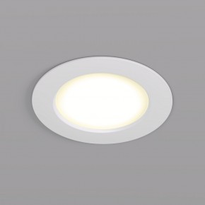 DK3046-WH Встраиваемый светильник, IP 20, 5Вт, LED, белый, пластик в Березниках - berezniki.ok-mebel.com | фото