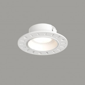 DK3055-WH Встраиваемый светильник, IP 20, 10 Вт, GU5.3, LED, белый, пластик в Березниках - berezniki.ok-mebel.com | фото