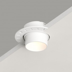 DK3056-WH Встраиваемый светильник под шпатлевку, IP20, до 15 Вт, LED, GU5,3, белый, пластик в Березниках - berezniki.ok-mebel.com | фото 2
