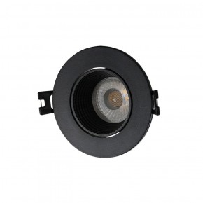 DK3061-BK Встраиваемый светильник, IP 20, 10 Вт, GU5.3, LED, черный/черный, пластик в Березниках - berezniki.ok-mebel.com | фото