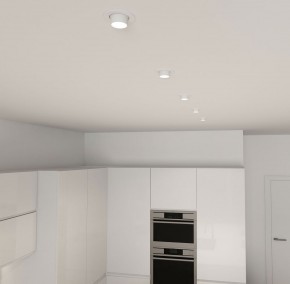 DK3120-WH Встраиваемый светильник, IP20, до 15 Вт, LED, GU5,3, белый, пластик в Березниках - berezniki.ok-mebel.com | фото 6