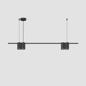 DK4061-BK Подвесной светильник ORBIT, IP20, 4xGU10 LED до 15 Вт, черный матовый, алюминий в Березниках - berezniki.ok-mebel.com | фото 2