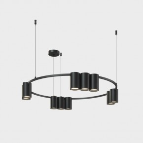 DK4065-BK Подвесной светильник ORBIT, IP20, 10xGU10 LED до 15 Вт, черный матовый, алюминий в Березниках - berezniki.ok-mebel.com | фото