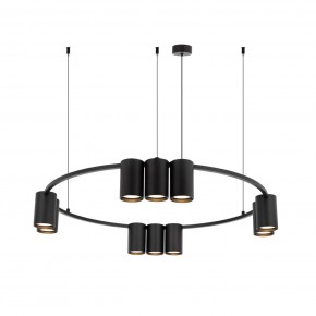DK4065-BK Подвесной светильник ORBIT, IP20, 10xGU10 LED до 15 Вт, черный матовый, алюминий в Березниках - berezniki.ok-mebel.com | фото 3