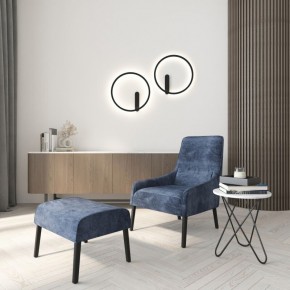 DK5035-BK Бра ROUND со светодиодом, IP20, 24W, 3000/4000/6500K, черный, алюминий в Березниках - berezniki.ok-mebel.com | фото 8