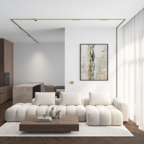 DK5072-SB Бра SHINE WALL со светодиодом, D104*H68, IP20, 3000К, 3W, RA?90, сатинированная латунь, алюминий в Березниках - berezniki.ok-mebel.com | фото 6