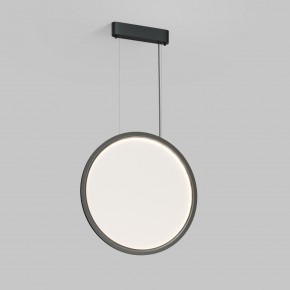 DK6606-BK Подвесной вертикальный светильник Veil со светодиодом H1700 d600 220V 48W 3000-6000K IP20 черный алюминий в Березниках - berezniki.ok-mebel.com | фото 3