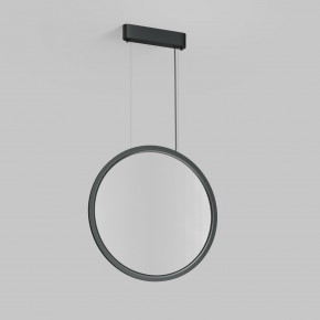 DK6606-BK Подвесной вертикальный светильник Veil со светодиодом H1700 d600 220V 48W 3000-6000K IP20 черный алюминий в Березниках - berezniki.ok-mebel.com | фото 4