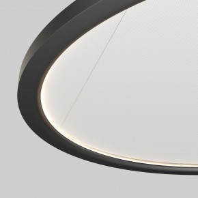 DK6616-BK Подвесной горизонтальный светильник Veil со светодиодом H900 d600 220V 48W 3000-6000K IP20 черный алюминий в Березниках - berezniki.ok-mebel.com | фото 3