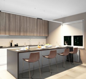 DK9154-WH Линейный светильник 42W 1500mm 4000K, белый в Березниках - berezniki.ok-mebel.com | фото