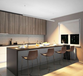 DK9203-WH Линейный светильник 52W 2000mm 3000K, белый в Березниках - berezniki.ok-mebel.com | фото 4