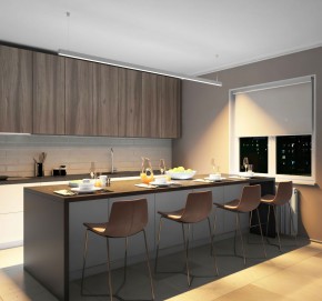 DK9253-WH Линейный светильник 62W 2500mm 3000K, белый в Березниках - berezniki.ok-mebel.com | фото 4
