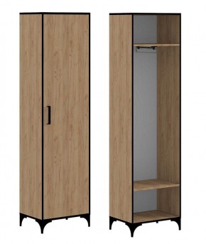 ЭНТЕР ЛОФТ Шкаф для одежды (Дуб Золотой) в Березниках - berezniki.ok-mebel.com | фото