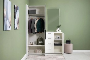 ЭЙР прихожая (модульная) Белый Шагрень в Березниках - berezniki.ok-mebel.com | фото 25