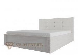 Кровать 1400 двойная (универсальная) с мягким изголовьем Гамма 20 в Березниках - berezniki.ok-mebel.com | фото 2