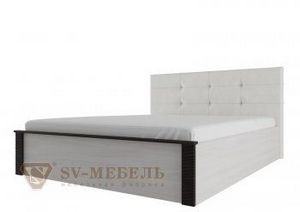 Кровать 1400 двойная (универсальная) с мягким изголовьем Гамма 20 в Березниках - berezniki.ok-mebel.com | фото 1