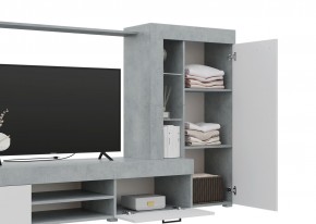Гостиная Дельта (Бетон/Белый) в Березниках - berezniki.ok-mebel.com | фото 3