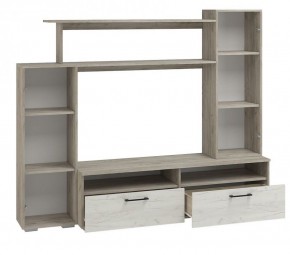 Гостиная Эмма МИНИ (Дуб Крафт серый/белый) в Березниках - berezniki.ok-mebel.com | фото 2